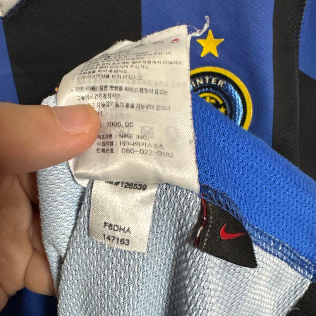 インテル　06-07 イブラヒモビッチ　ユニフォーム