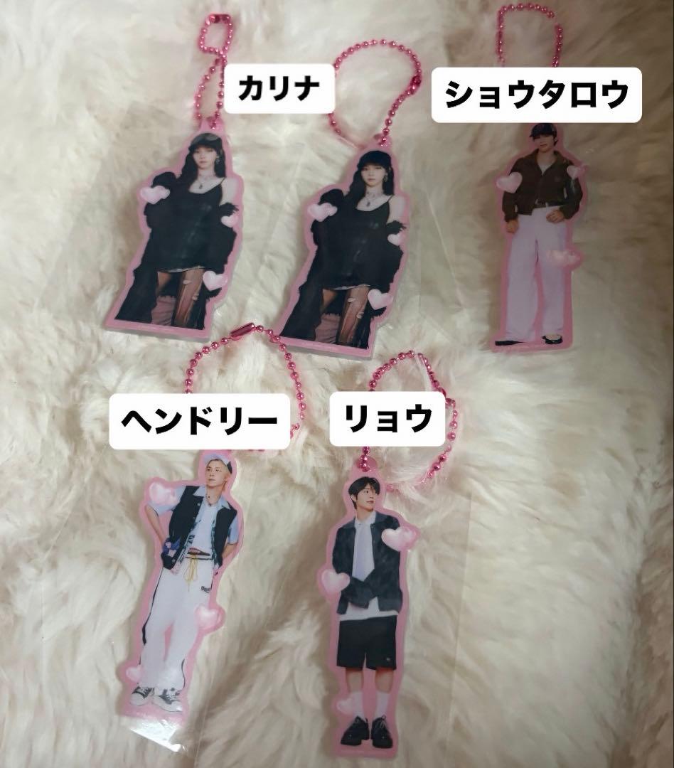 smtown2025カリナ　リョウ　ヘンドリー　ショウタロウ　アクリルキーリング