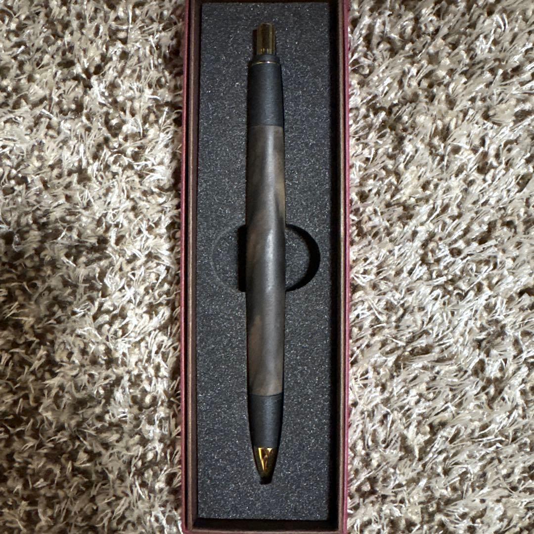 〈本日限定〉ボナンペン　特上黒柿　真鍮金具　シャープペンシル