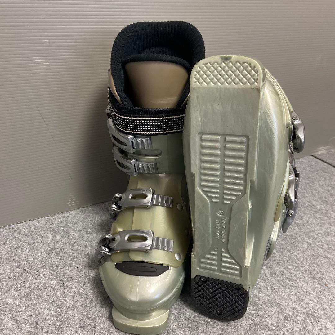 ★短めな板お探しの方 メンテ済スキーセット板163cmブーツ27~27.5cm