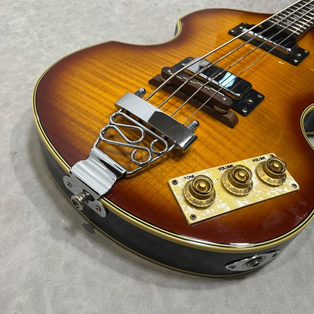 Epiphone Viola バイオリンベース　フレイムメイプル