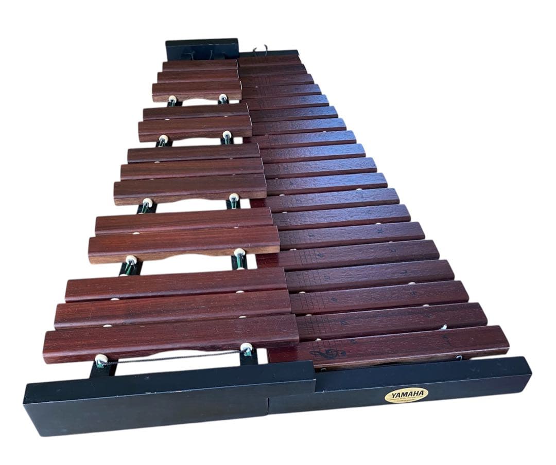 YAMAHA 木琴 シロフォン2段32音 ダークブラウン マレット付き