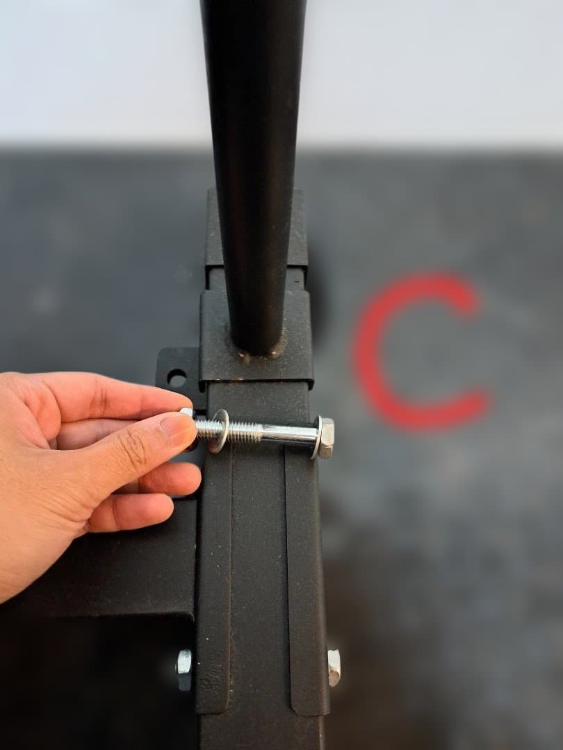 パワーラック　バーベルシャフト・ストッパー・トレーニングベルト付