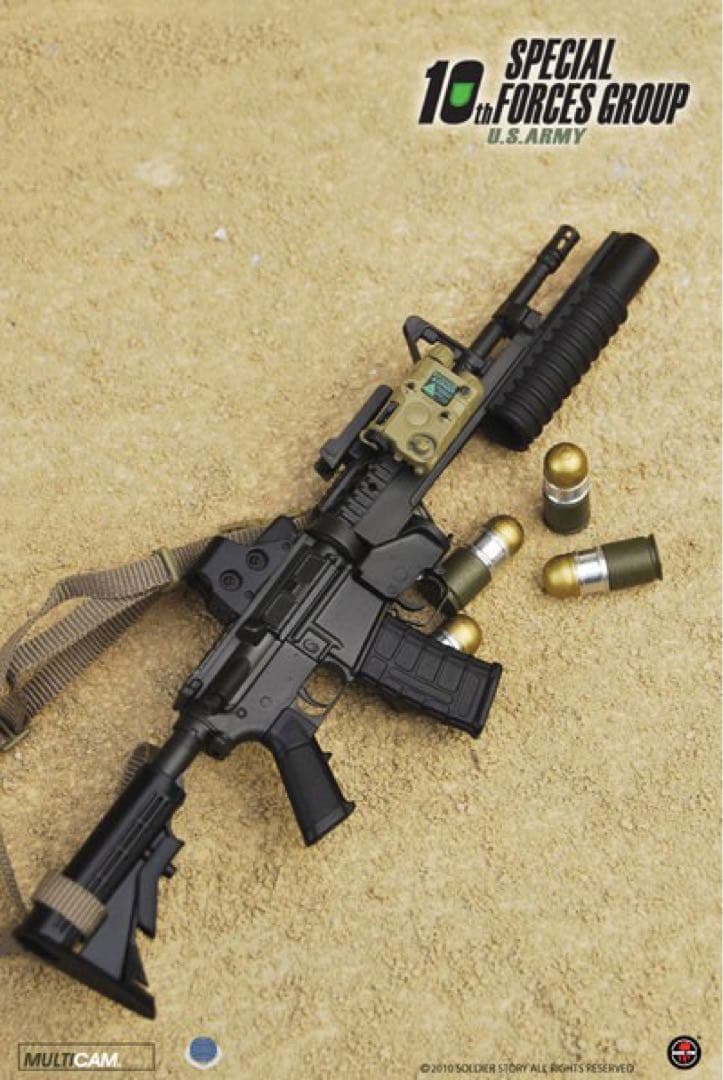 １／6 ミリタリー　フィギュア　soldier story 兵士　装備　銃　軍人