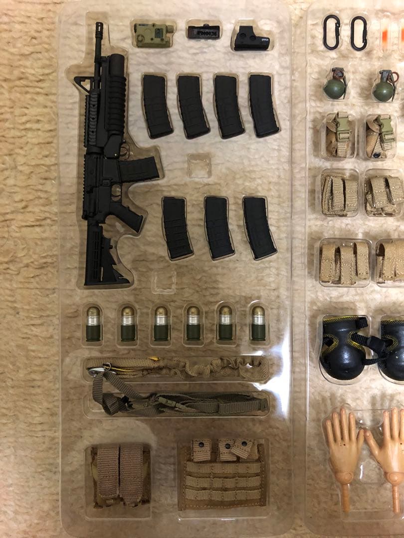 １／6 ミリタリー　フィギュア　soldier story 兵士　装備　銃　軍人