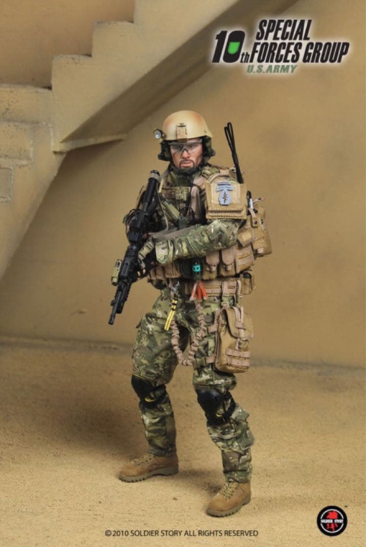 １／6 ミリタリー　フィギュア　soldier story 兵士　装備　銃　軍人