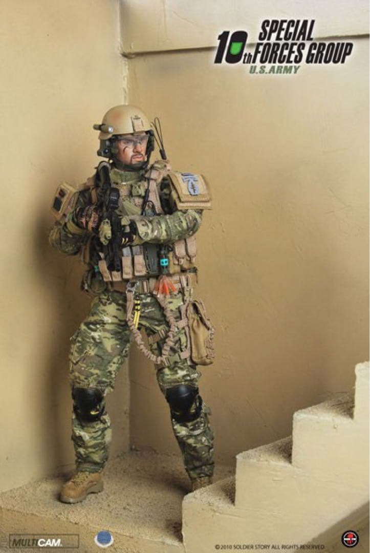 １／6 ミリタリー　フィギュア　soldier story 兵士　装備　銃　軍人