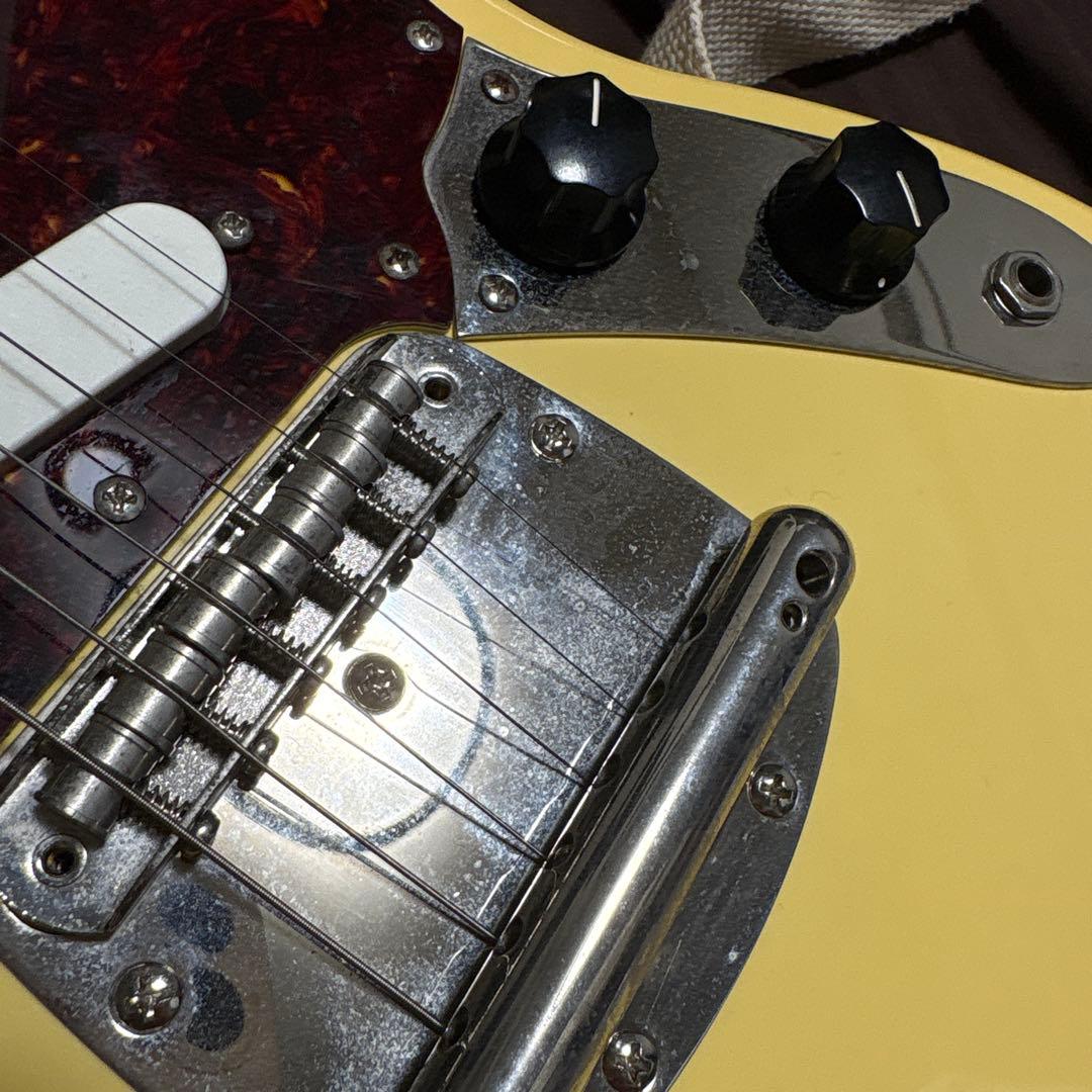 スクワイア ムスタング ヴィンテージホワイト ソフトケース付