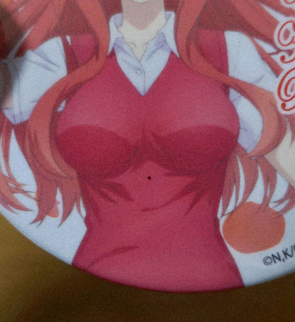 五等分の花嫁 缶バッジ プリロール 誕生日 中野五月