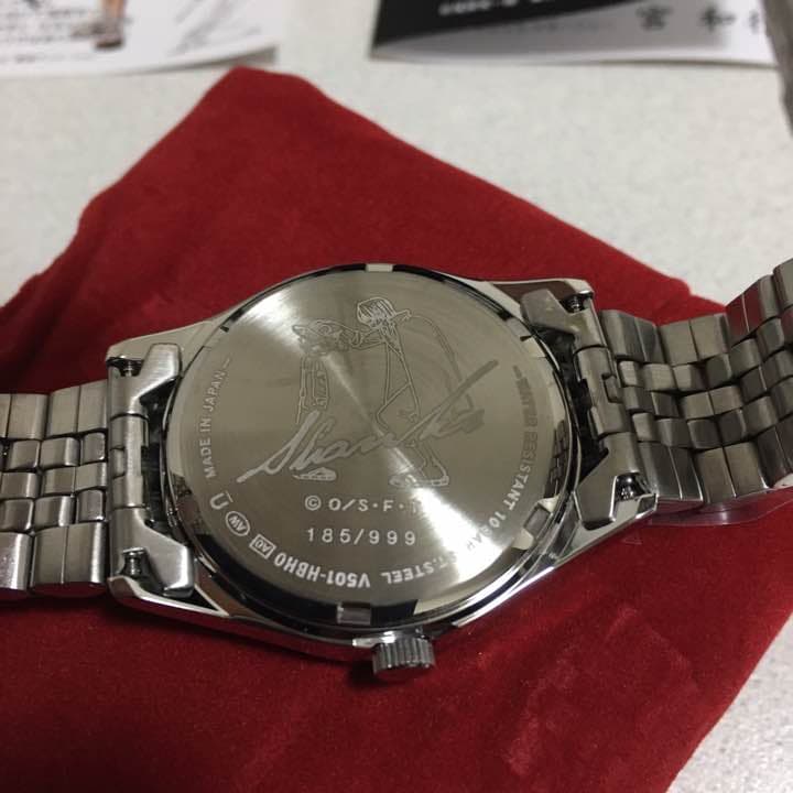 ワンピースシャンクス✖︎ルフィ誓いの航路オフィシャルライセンスウォッチ