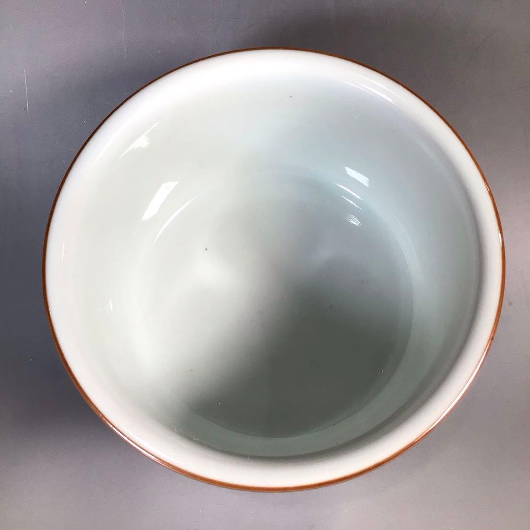 Ｎ７２１　皆具　『手塚玉堂造』『染付雲鶴文』『水指　建水　蓋置　杓立』　共箱