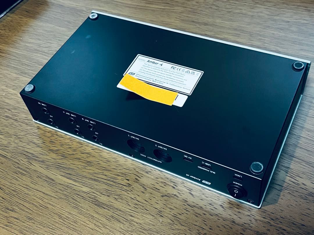 ESI Amber i4 オーディオインターフェース 付属品完備 ライセンス付