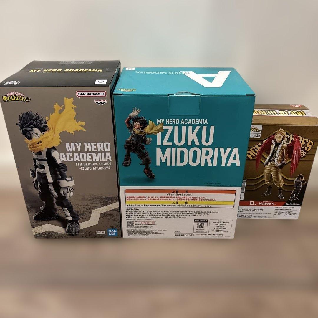 僕のヒーローアカデミア　フィギア　新品未使用３点セット