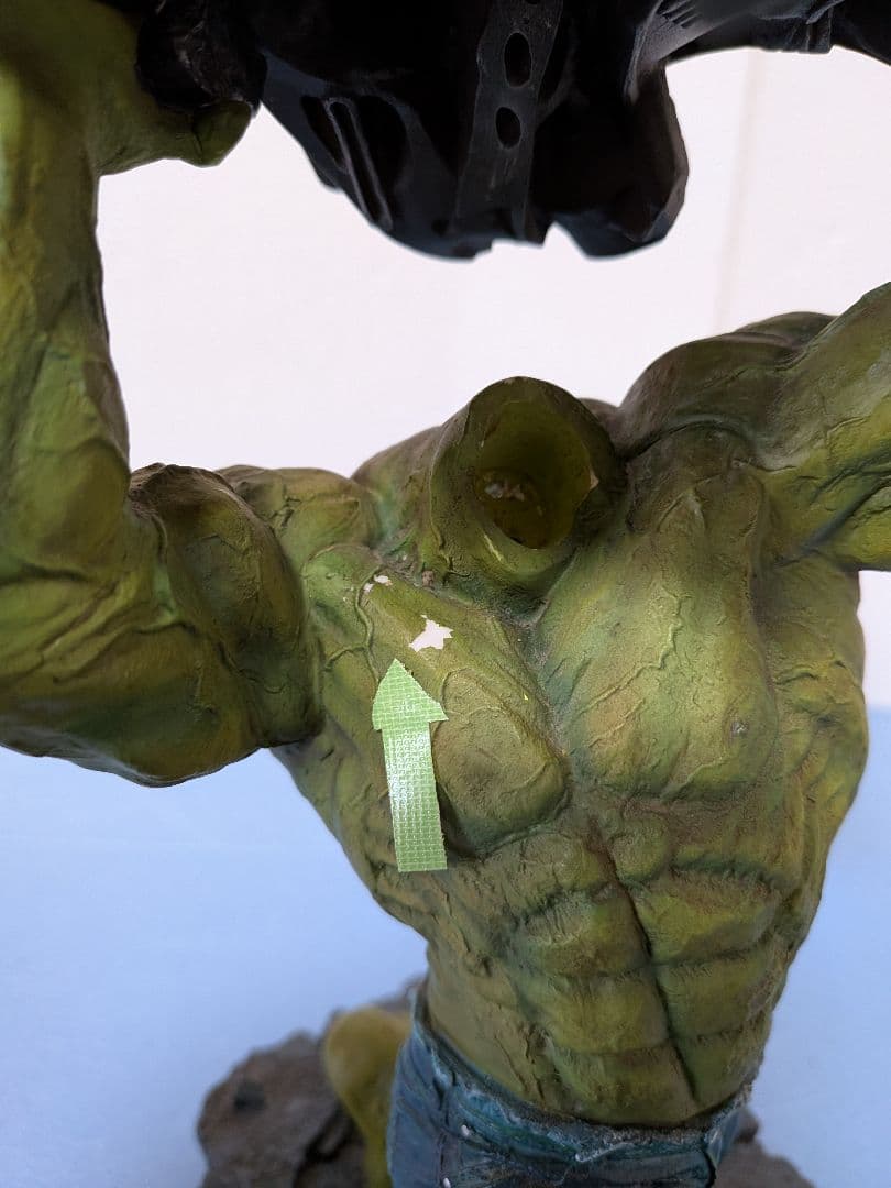 ハルク フィギュア 車持ち上げ