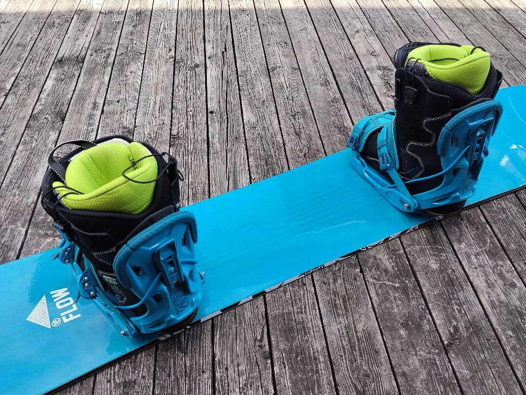 スノーボード3点セット FLOW VERVE 157 フロービン ブーツ 265