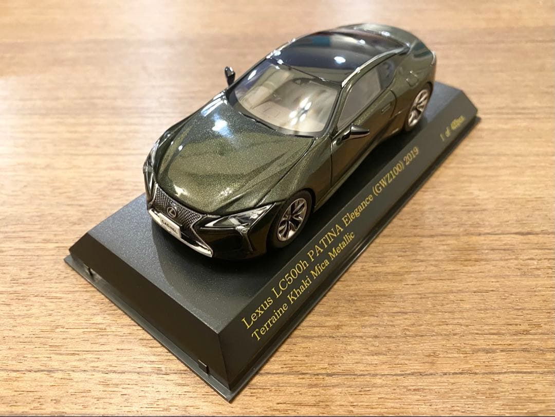 新品 希少！1/43 カーネル レクサス LC500h カーキ