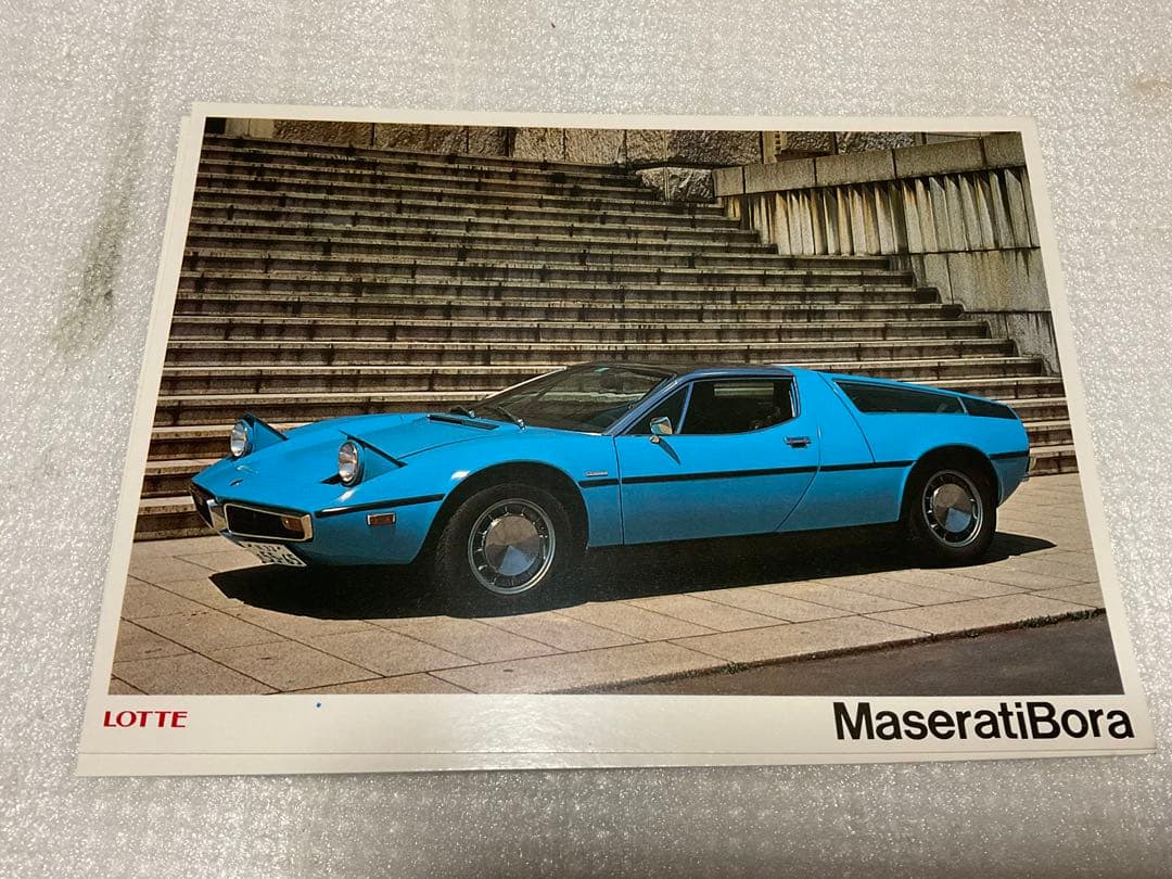 ロッテ／スーパーカー・カード31枚【同じカードが3枚ずつ有ります】