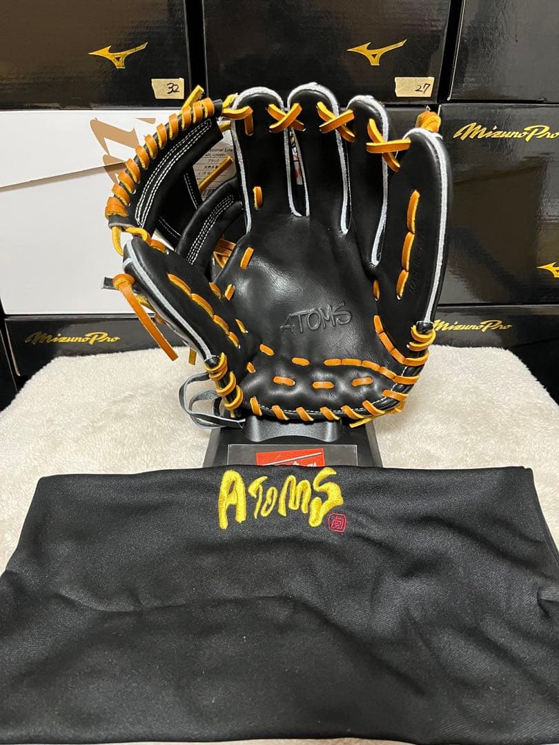 アトムズ　ATOMS 硬式野球用　内野手用　グラブ