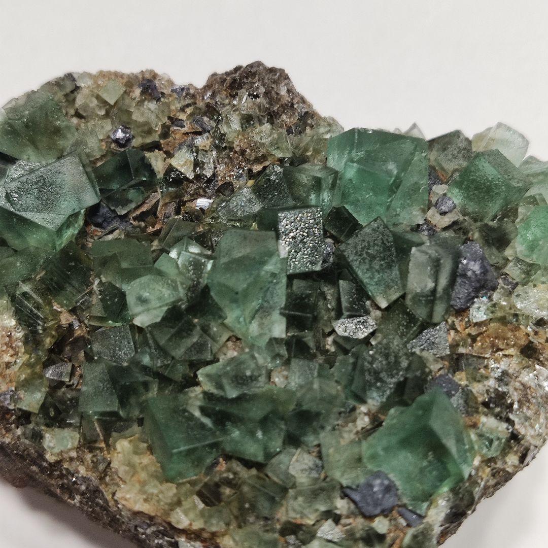 パワーストーン　天然石　フローライト　蛍光鉱物蛍石　73g　No.289