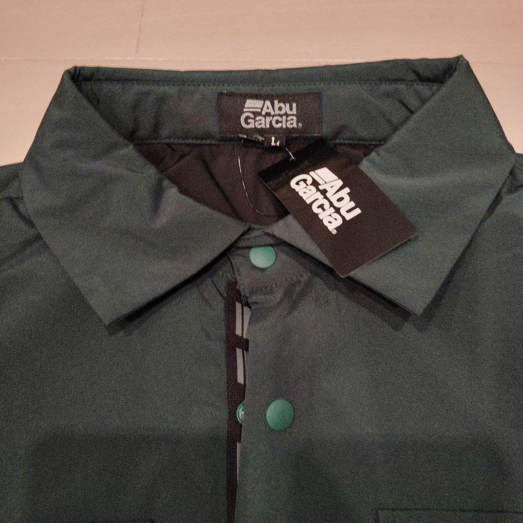 アブガルシア パデッド シャツアウター新品未使用 L 緑