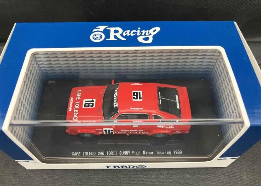 ミニカー EBBRO CAFE TOLEDO 246 TORII SUNNY 1989