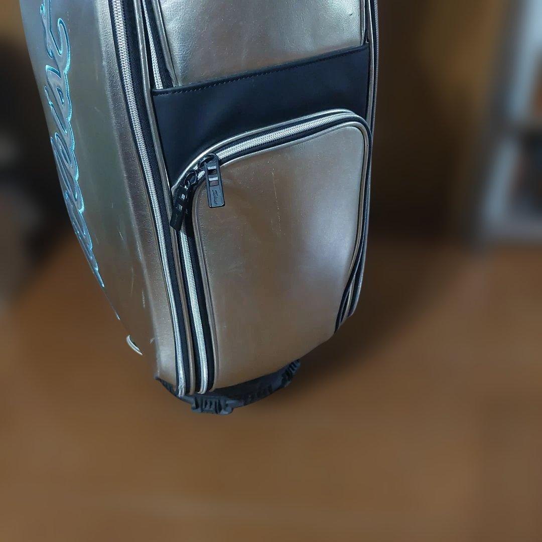 タイトリスト限定キャディバッグ CB111 9.5型 シルバーキャディバッグ