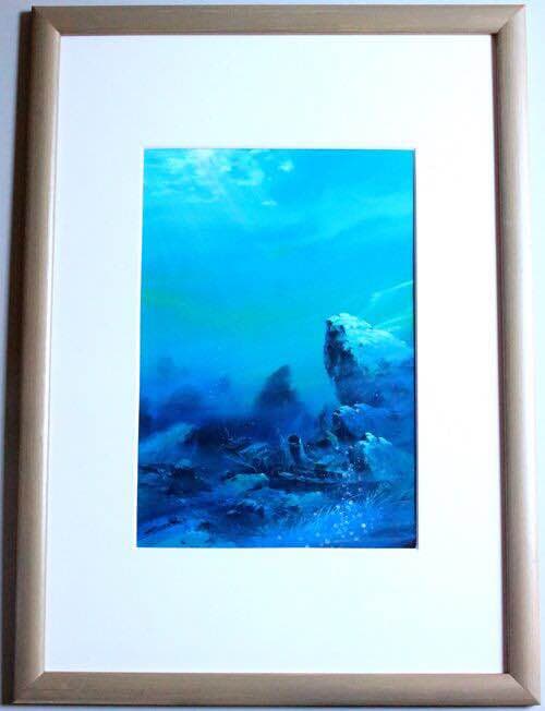 海底の難破船(田中 資幸 作)