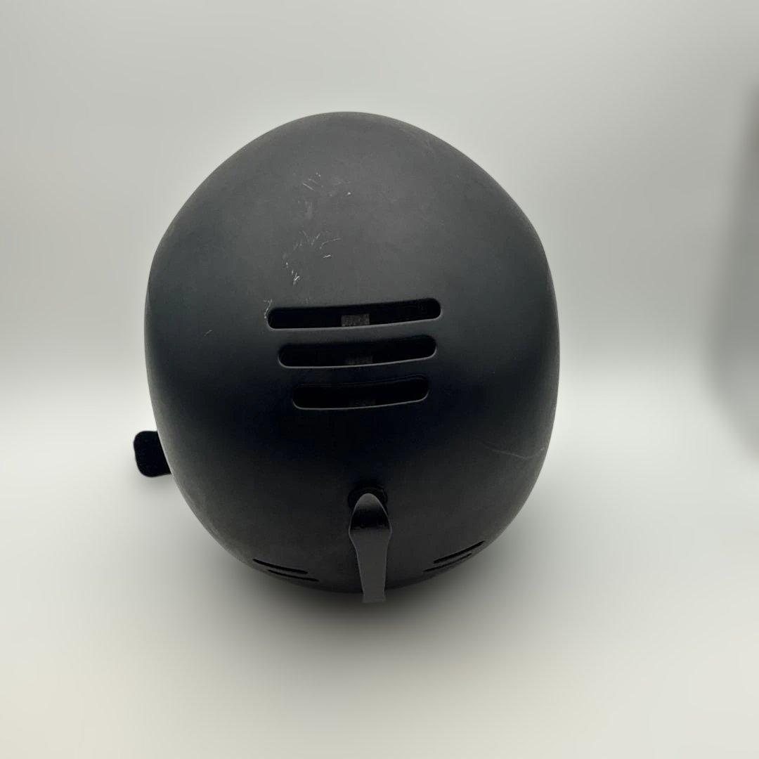 SMITH ブラック ヘルメット 通気口付き　n14