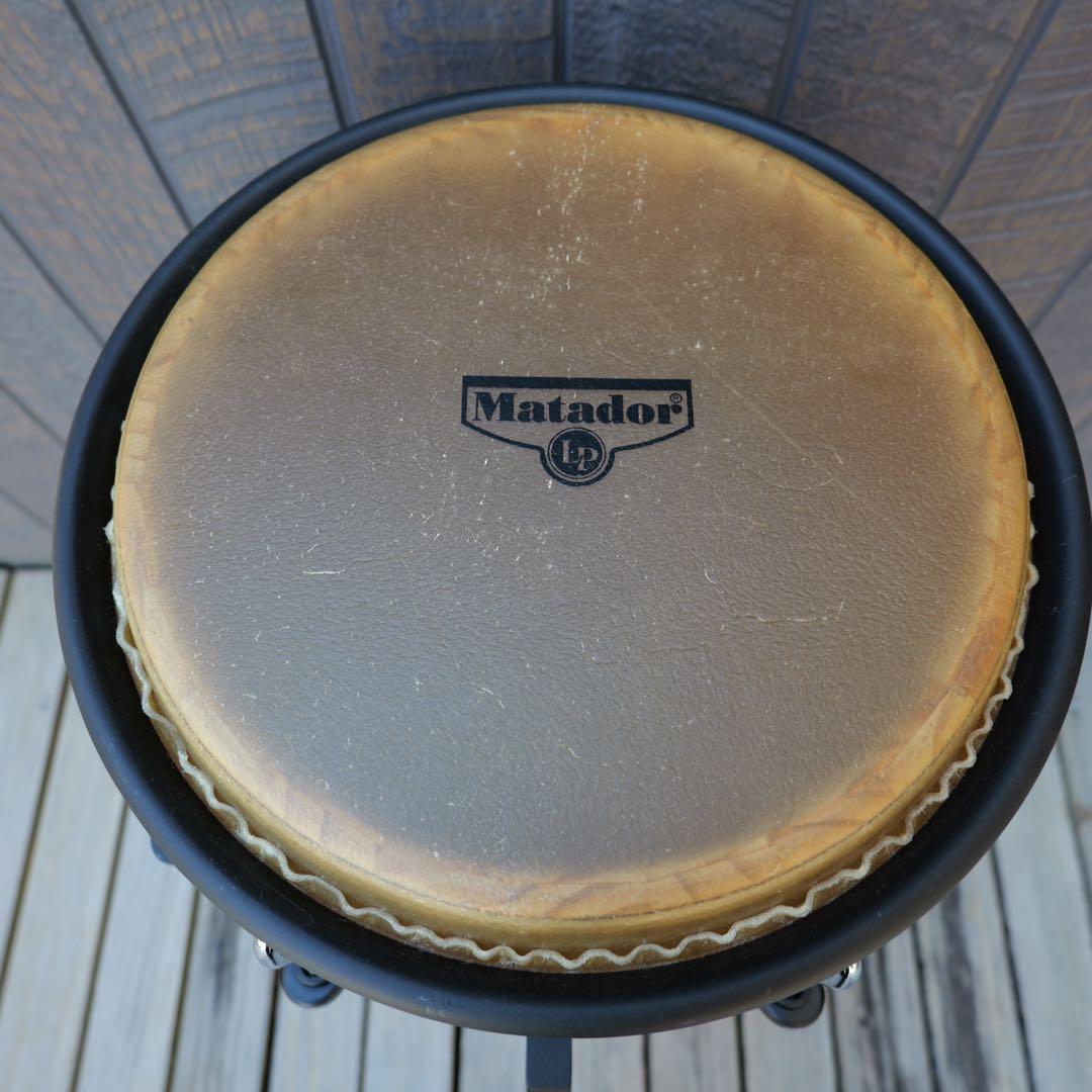 LP Matador ウイスキー・バレルコンガ、プロテクションラケットケース付