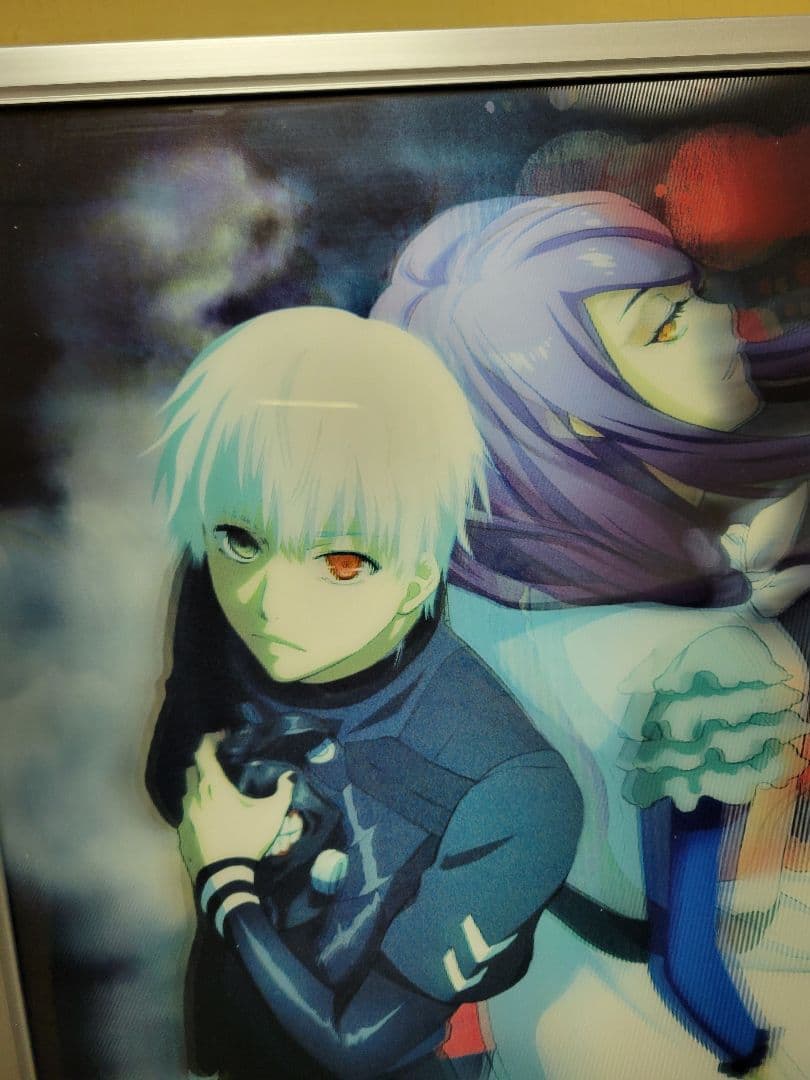 東京喰種トーキョーグール　額縁付きプレミアム３Ｄポスター プレミアムバンダイ限定