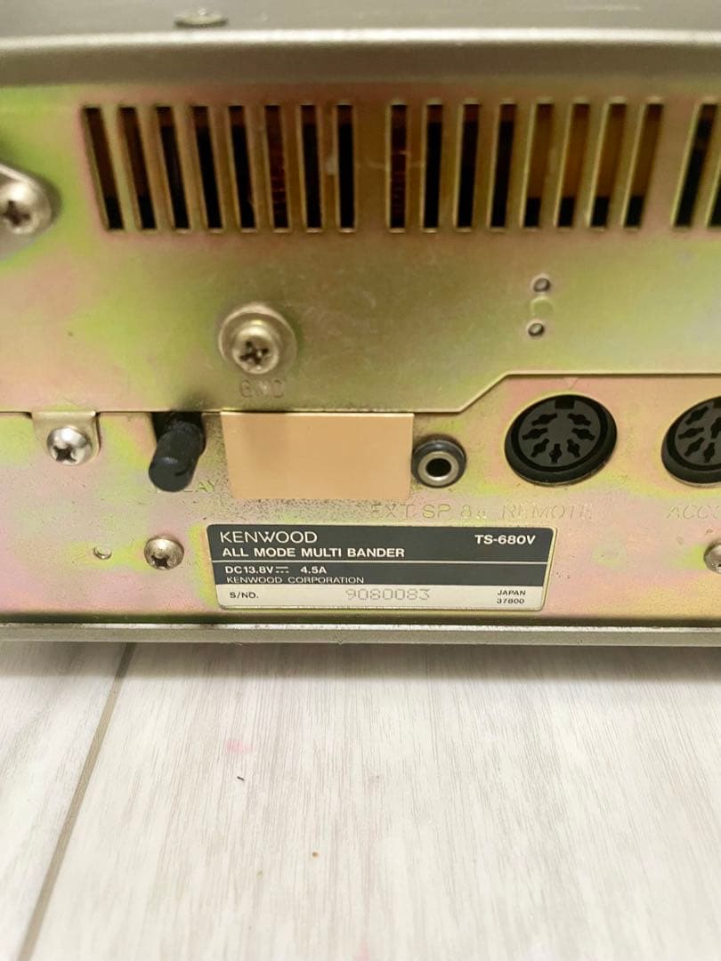 KENWOOD TS -680V 無線機 安定化電源セット マイク別売り