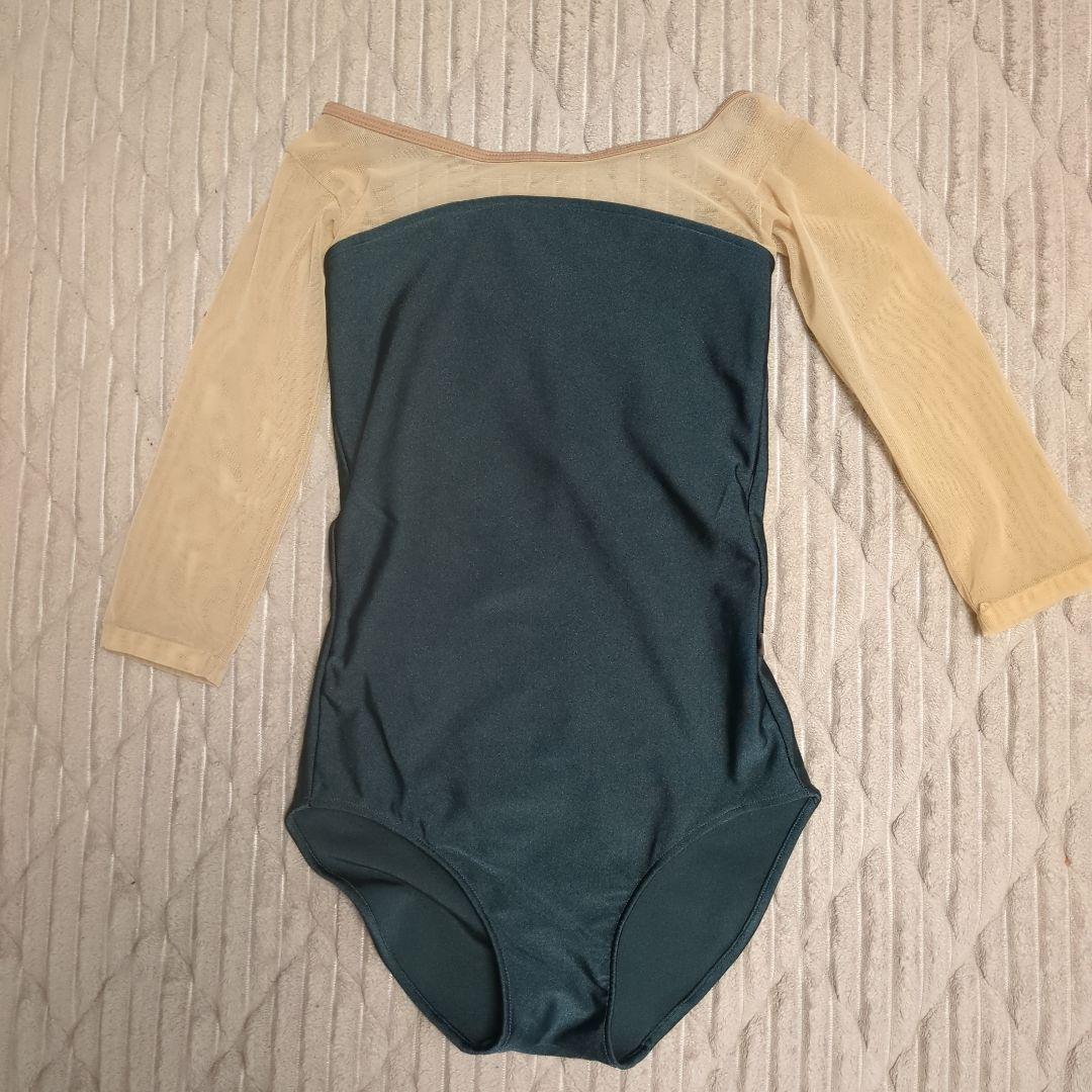 unoa Bitter green Demi plie sleeve MLサイズ