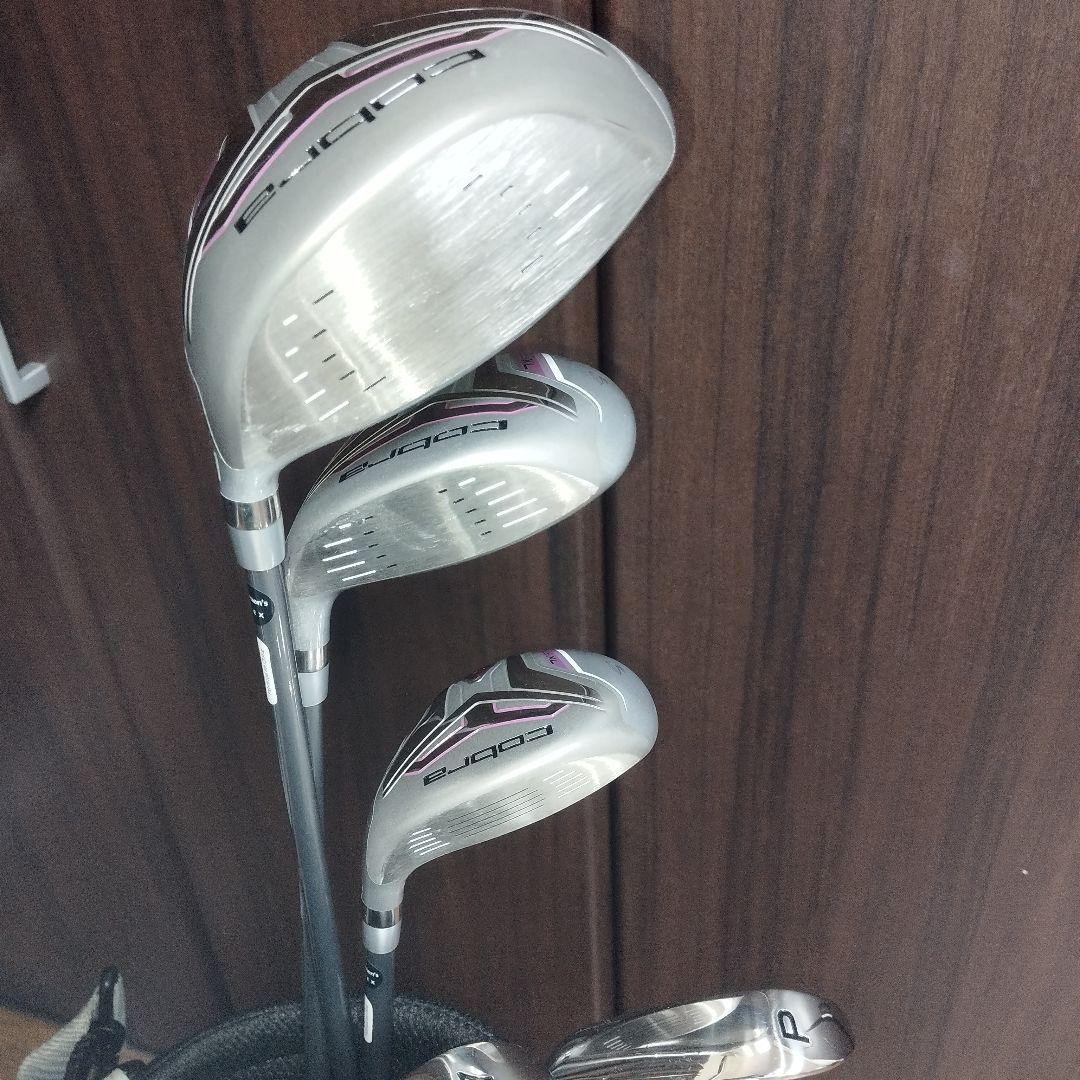 コブラ ゴルフクラブ レディース 8本セット PUMA キャディバッグ付き