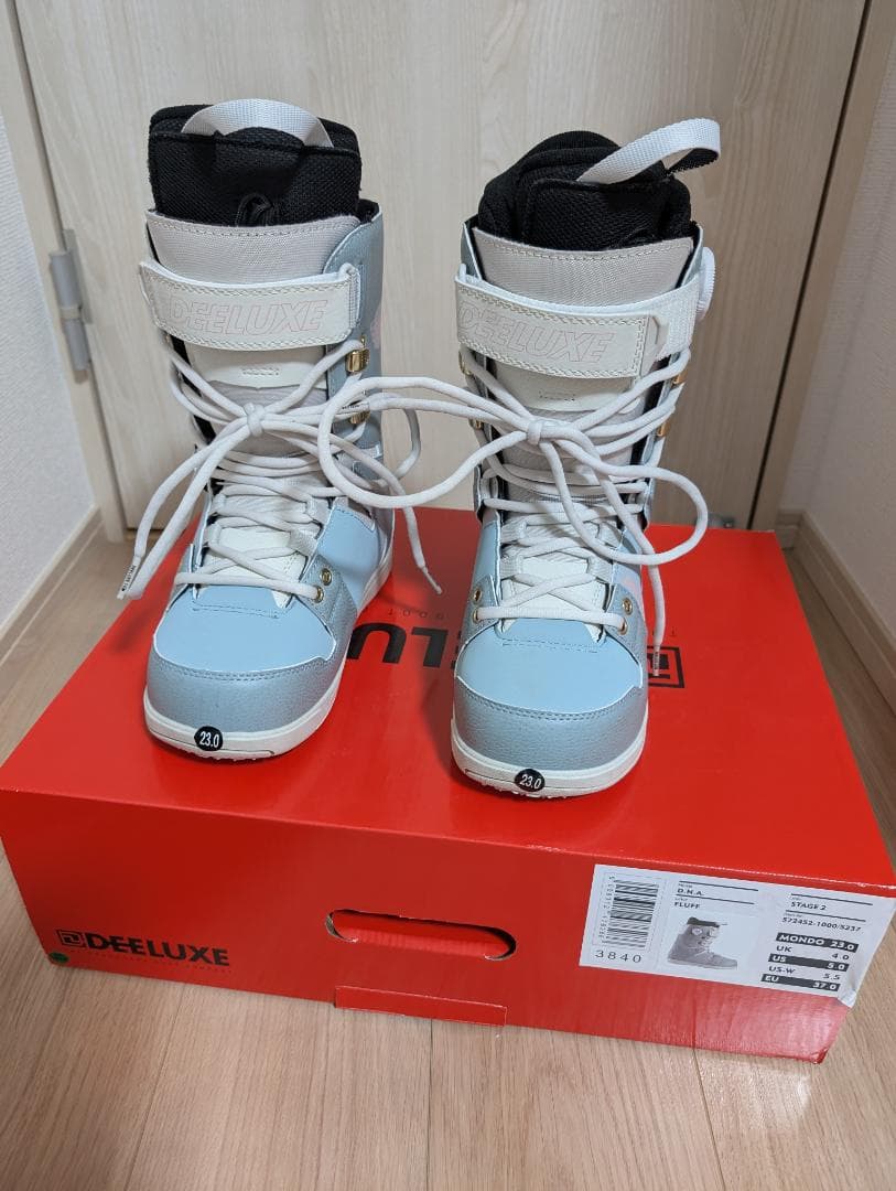 Deeluxe ディーラックス DNA 水色スノーボードブーツ 23 cm