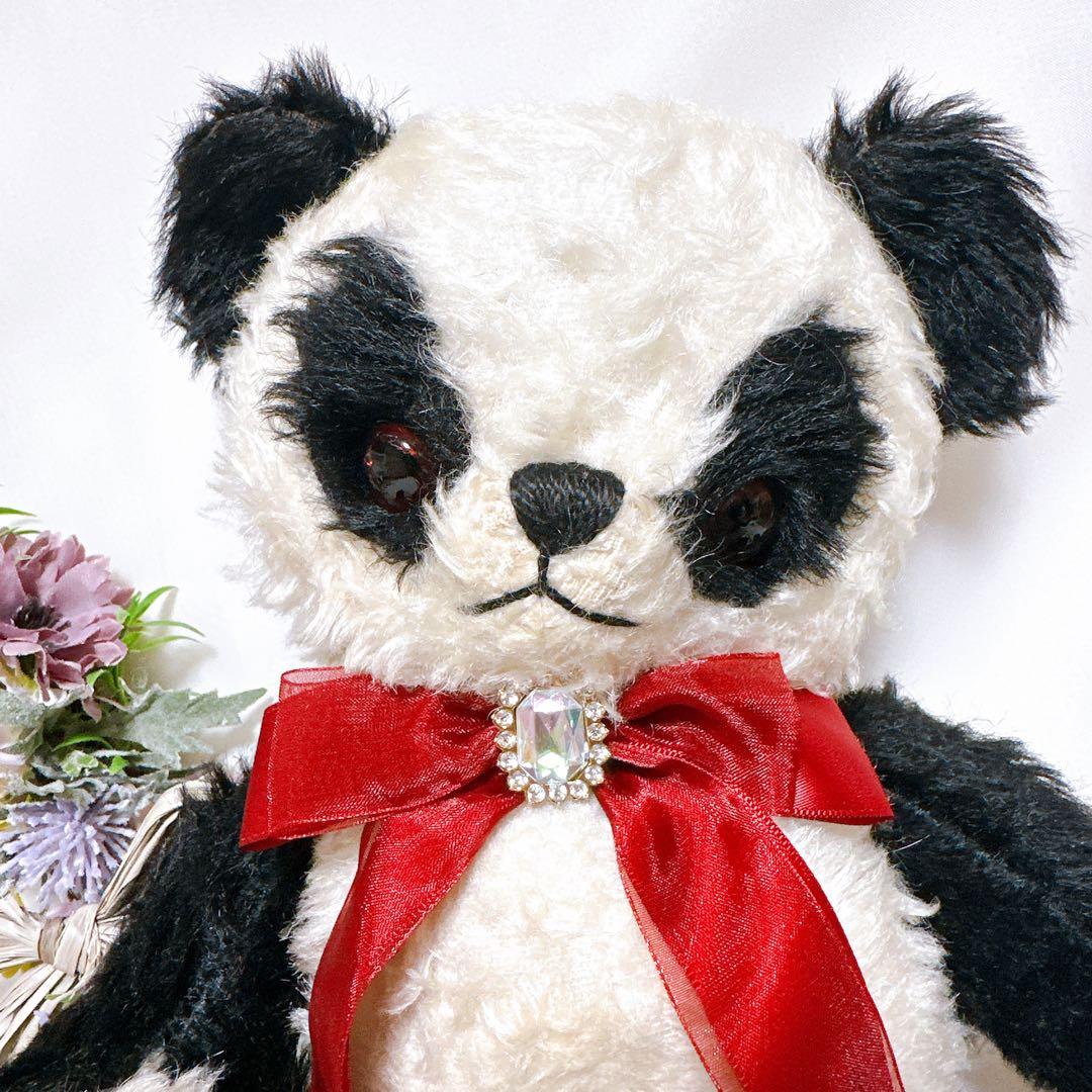 ✨激レア✨❤️ペディグリー❤️アンティークパンダベア　テディベア　アンティークベア