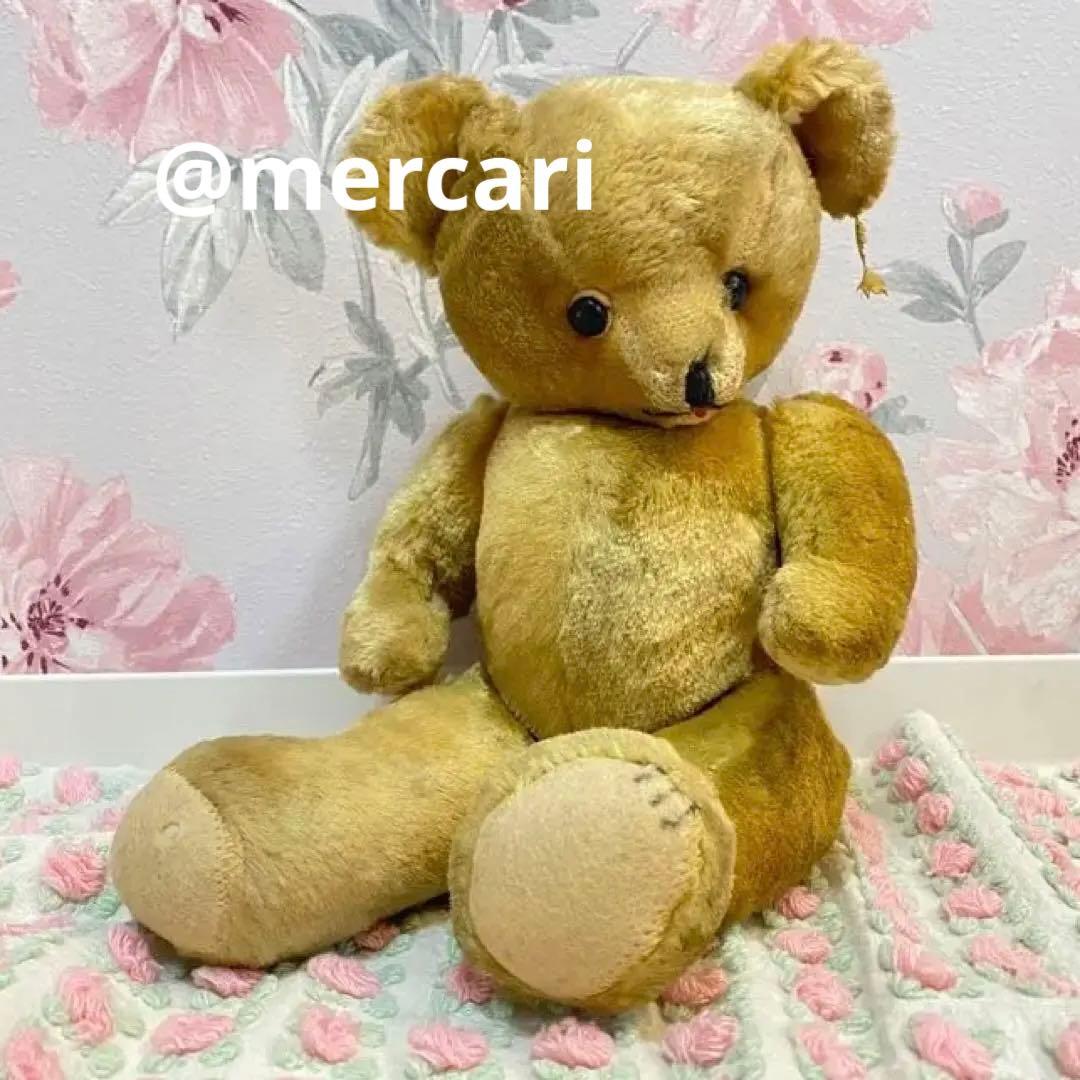 【ヴィンテージ】キャラクターノベルティ社　モヘアテディベア