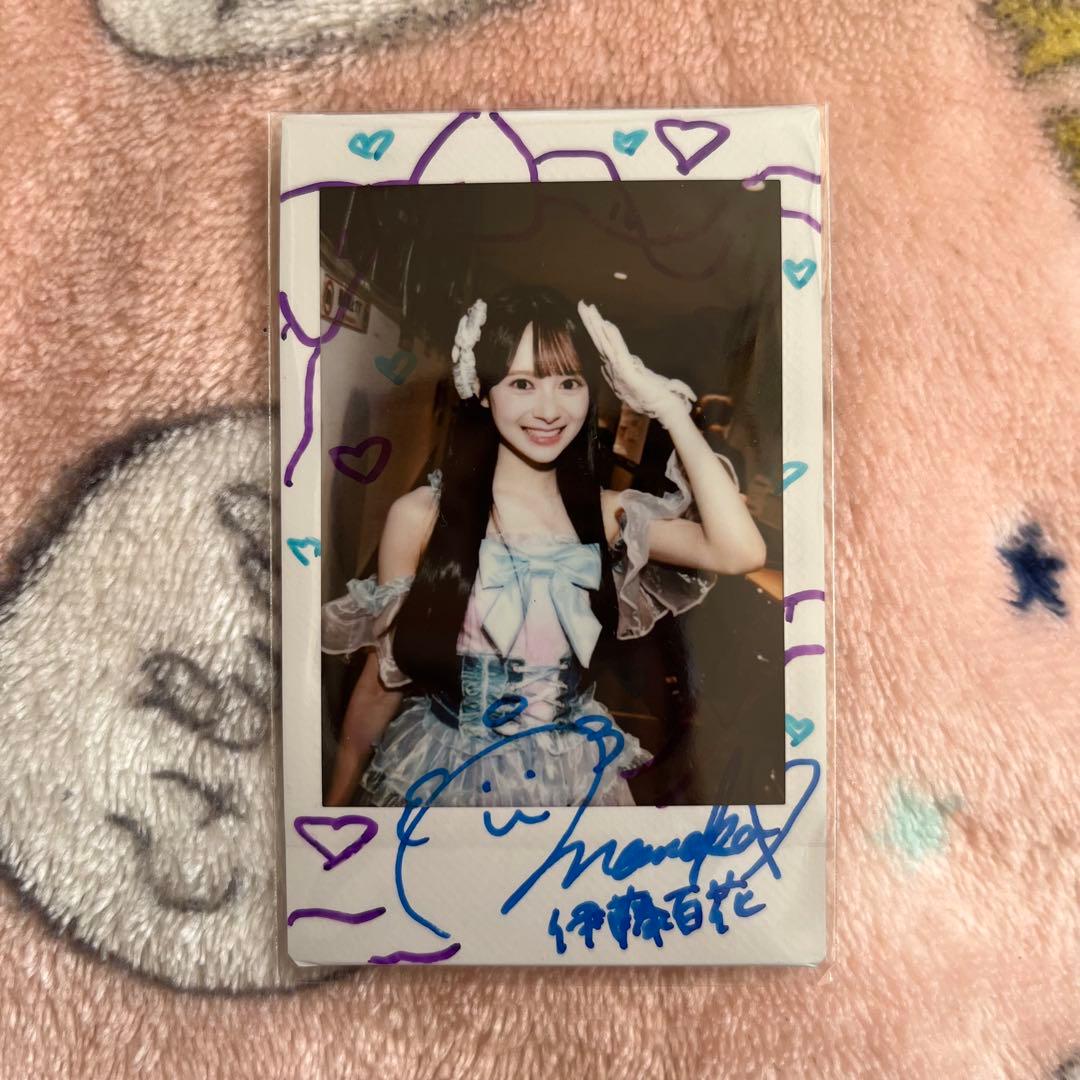 d*2様 AKB48伊藤百花　サイン入りチェキ