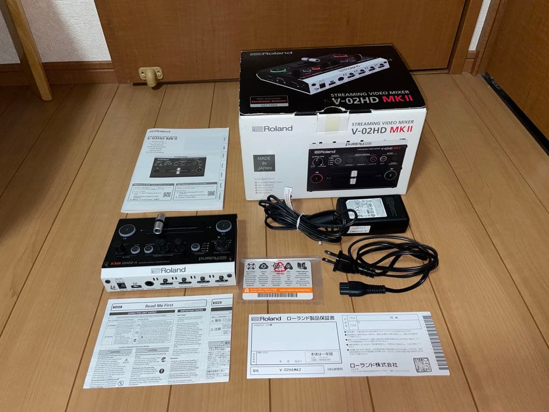 【美品】Roland V-02HD MK II ストリーミングビデオミキサー