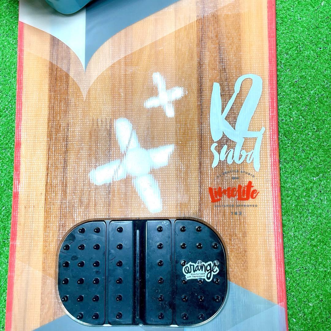 美品！レディースK2 LimeIite 142 ライドブーツ スノボー３点セット