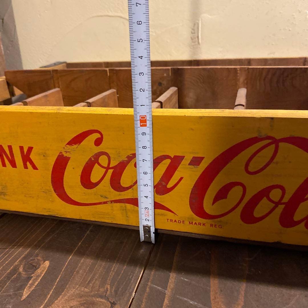 コカ・コーラ 木箱 ビンケース ヴィンテージ アンティーク Coca-Cola