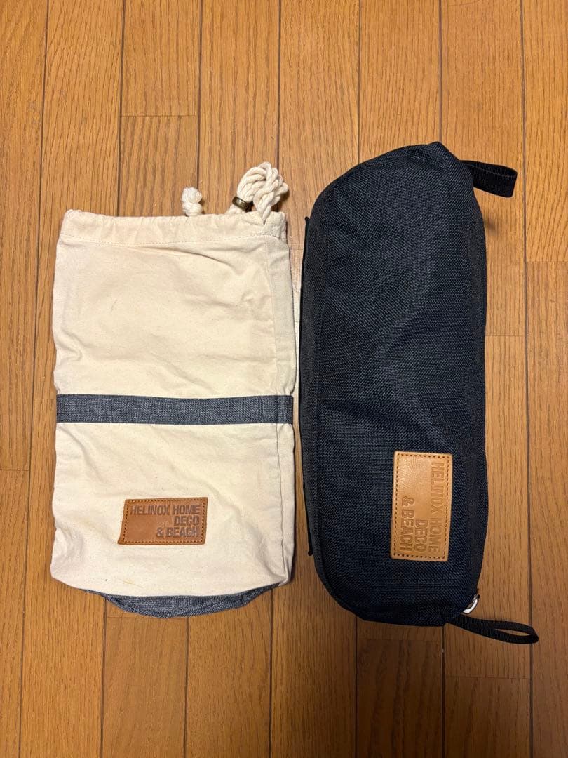 Helinox ヘリノックス　ホームデコ&ビーチチェア　グレー　おまけ付き