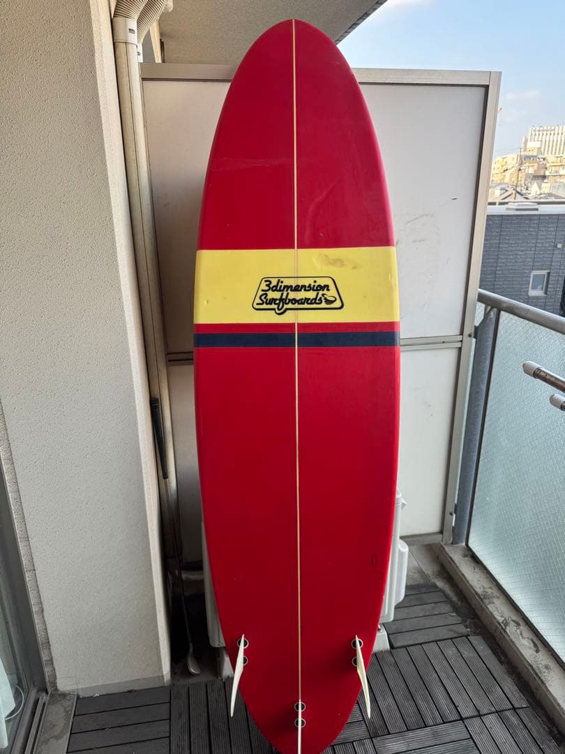 サーフボード　ファン　スリーディメンション　二子玉川取りに来られる方割引きします