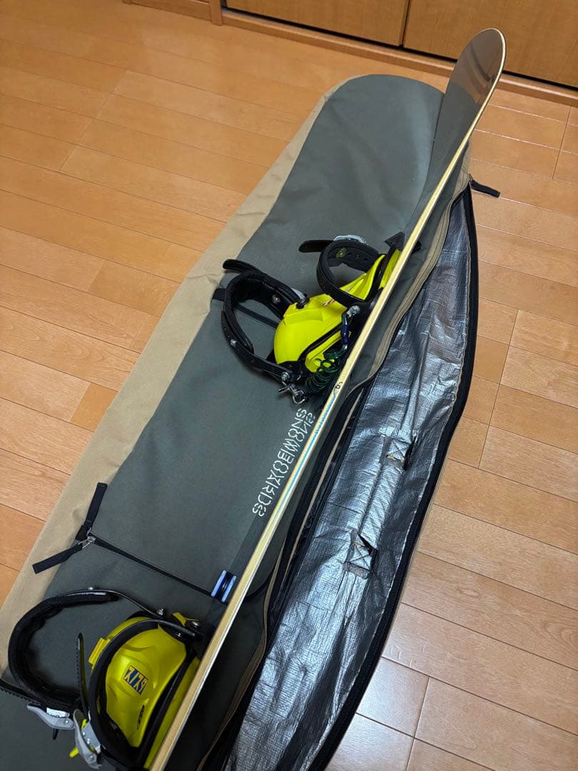 BURTON スノーボード balance 157.5 限定色 カバー付