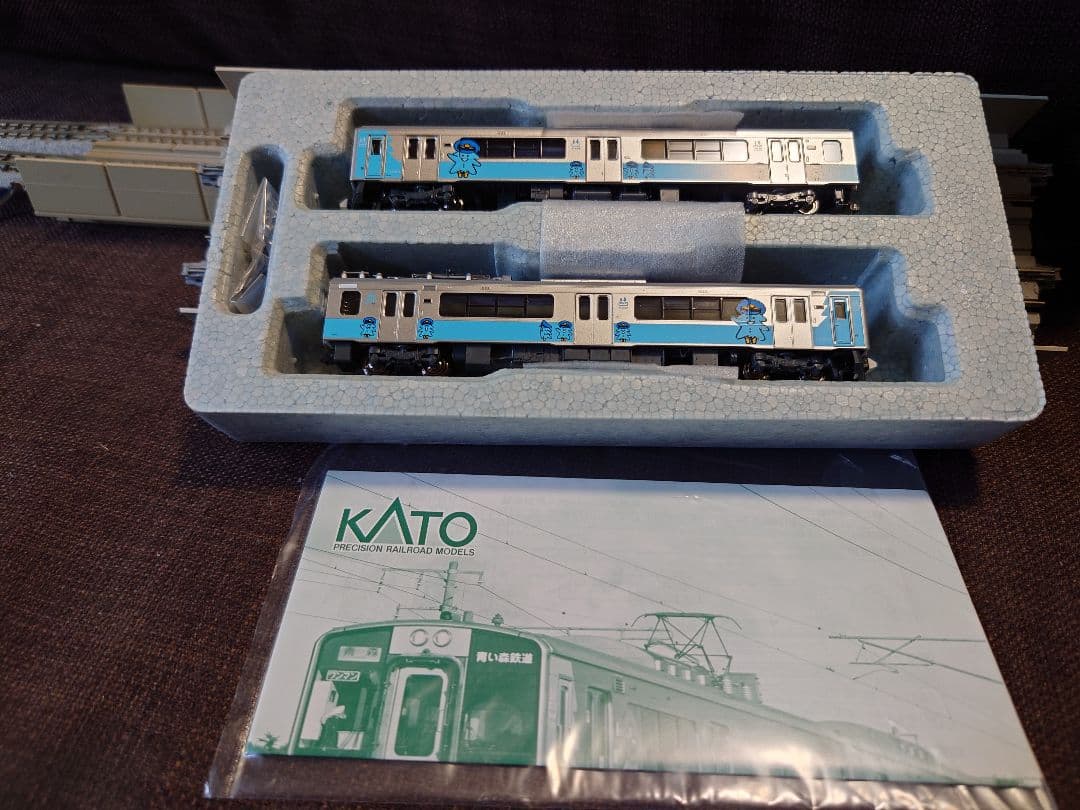 KATO 10-1561 青い森鉄道 青い森701系2両セット　自作室内灯有
