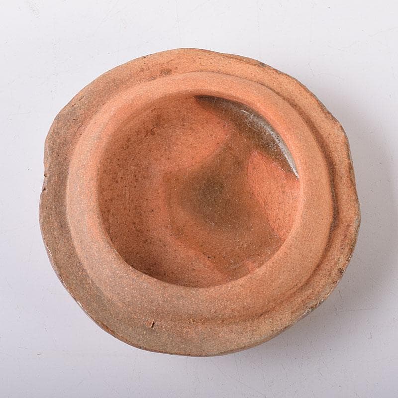 茶道具　楽山窯　十一代空権　長岡住右衛門作　出雲香合　共布　共箱　V　R8433