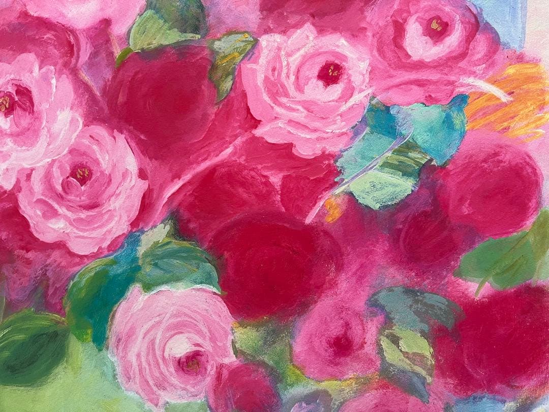 額入り版画　66×56 ジニー・キム　限定55枚　サイン、ED、証明書付　大きめ