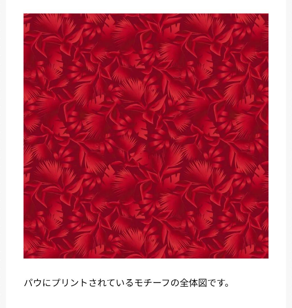 ブルーヘヴンセットアップ☆モデルスィートフラダンスドレス赤レフア