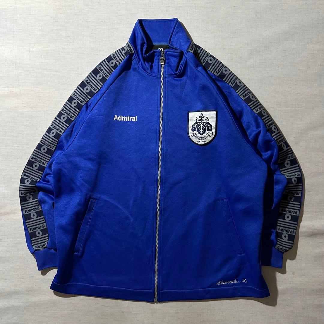 00s アドミラル 筑波大学 フットボールクラブ ジャージ セットアップ