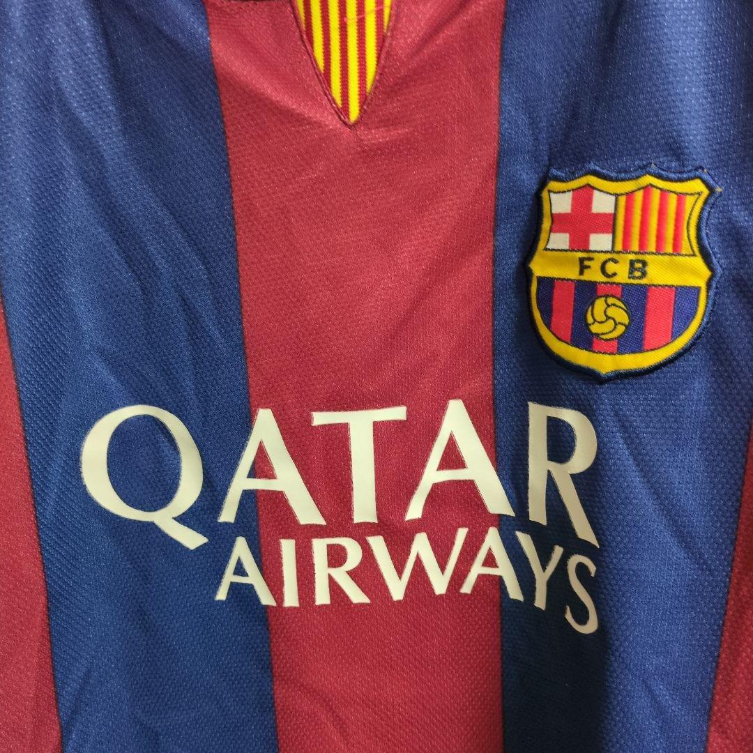 バルセロナ　メッシ　ユニフォーム　バルサ　半袖　サッカーシャツ
