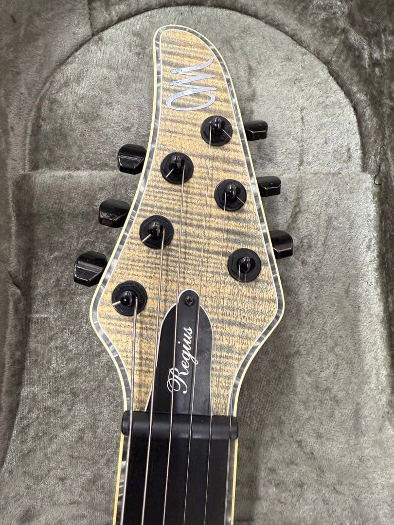 Mayones Regius6 エレキギター 自然木仕上げ ハードケース付